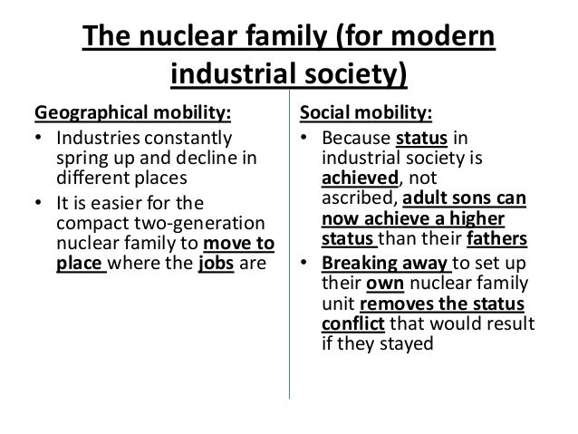 Essay on nuclear family
